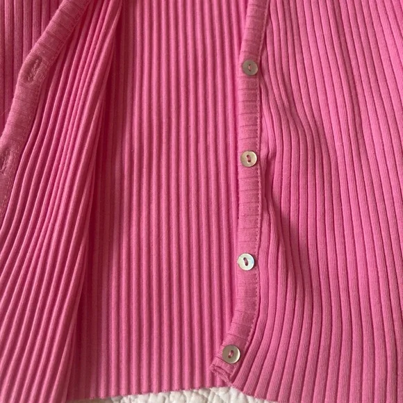 Zara rubbed pink top size S and cardigan M size sells as a set - Picture 12 of 16